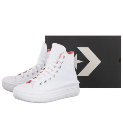 Converse CT All Star Move Hi White 571622C (CO495-a) bateliai