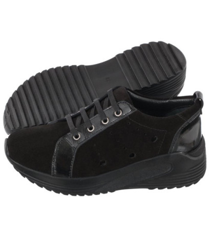 Venezia Czarne 2674015 BLACK (VE566-a) sportiniai bateliai