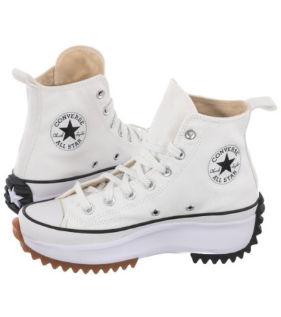 Converse Run Star Hike Hi White/Black/Gum 166799C (CO485-b) sporta apavi