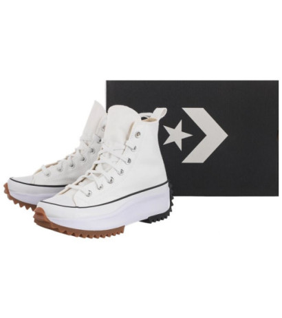 Converse Run Star Hike Hi White/Black/Gum 166799C (CO485-b) sports Shoes