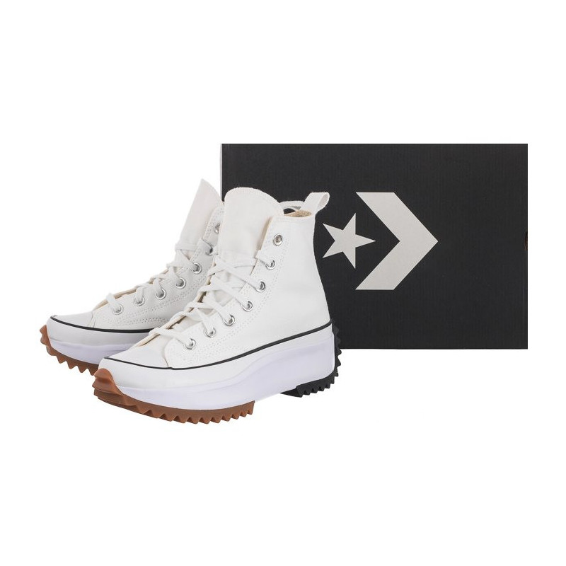Converse Run Star Hike Hi White/Black/Gum 166799C (CO485-b) spordijalatsid