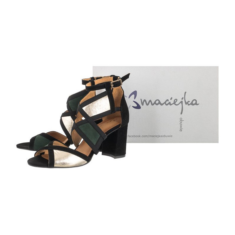 Maciejka Czarne/Zielone 05181-09/00-5 (MA753-c) kingad