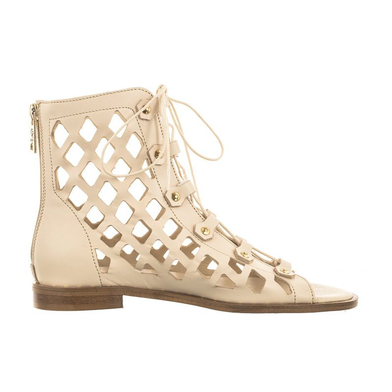 Carinii Beżowe B7317-R53-000-000-000 (CI602-b) sandals