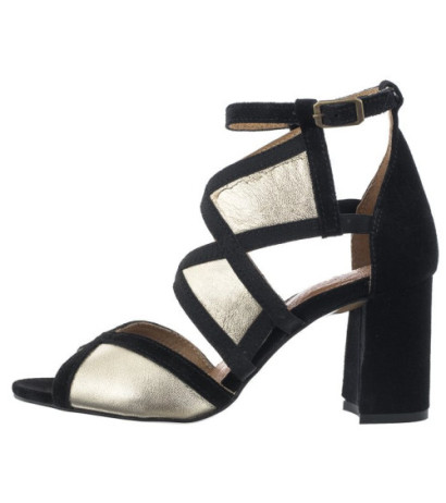 Maciejka Złote/Czarne 05181-25/00-5 (MA753-e) bateliai