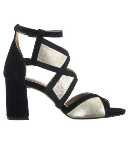 Maciejka Złote/Czarne 05181-25/00-5 (MA753-e) bateliai