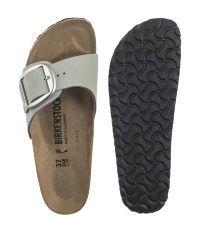 Birkenstock Madrid Big Buckle Pure Sage 1029293 (BK170-k) Women's Shoes/Flip Flops