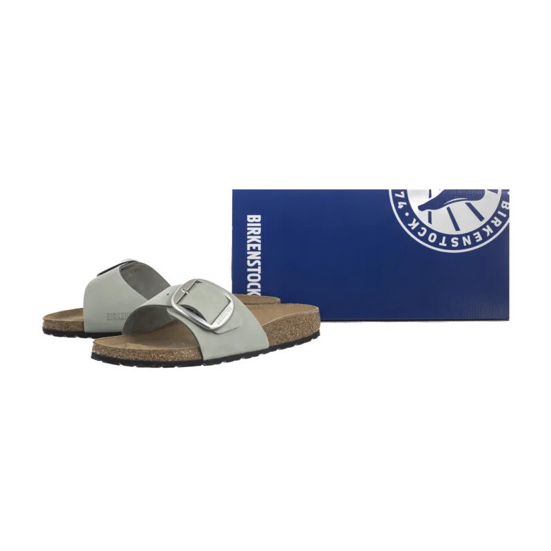 Birkenstock Madrid Big Buckle Pure Sage 1029293 (BK170-k) Sieviešu apavi/Flip Flops