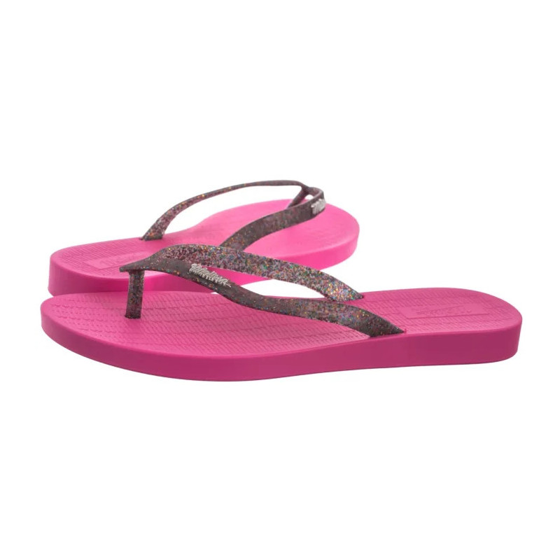Melissa Sun Flip Flop AD 33493/54085 Pink/Clear Glitter (ML212-d) flip flops