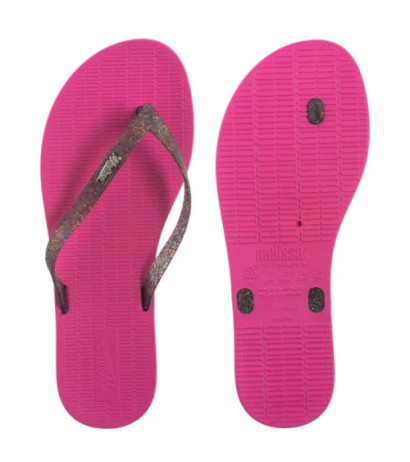 Melissa Sun Flip Flop AD 33493/54085 Pink/Clear Glitter (ML212-d) apavi
