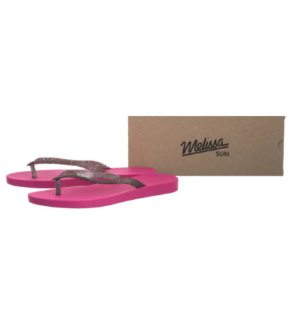 Melissa Sun Flip Flop AD 33493/54085 Pink/Clear Glitter (ML212-d) šlepetės