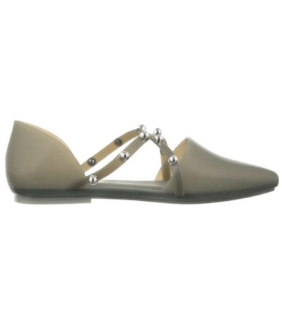 Melissa Pointy Stripe AD 33321/50857 Green/Silver  (ML206-c) sandales