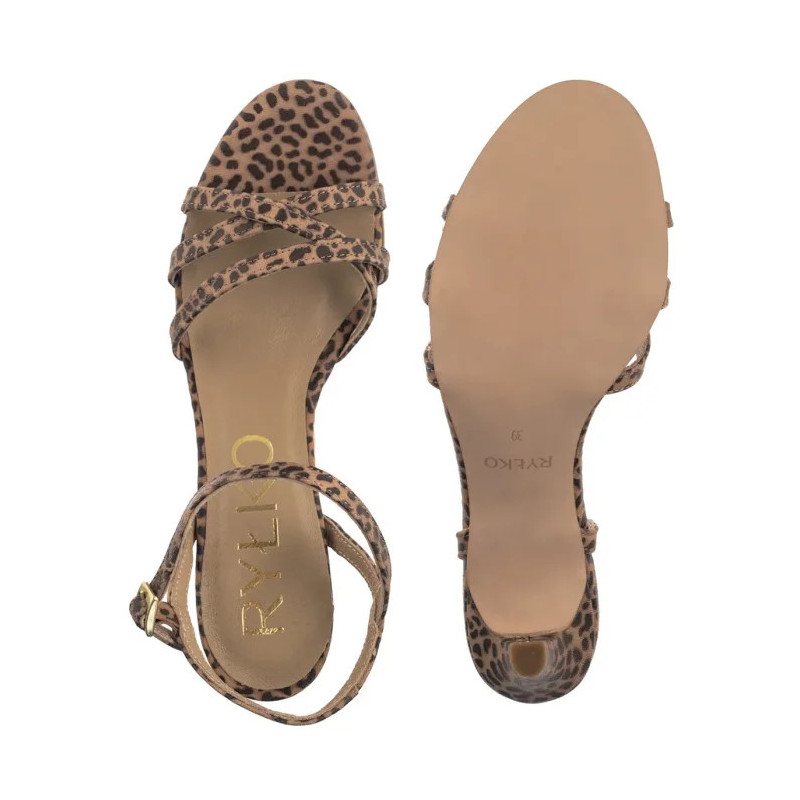 Ryłko Brązowe Panterka 7NFN8_T1 _5TS (RY303-e) augsti papēži