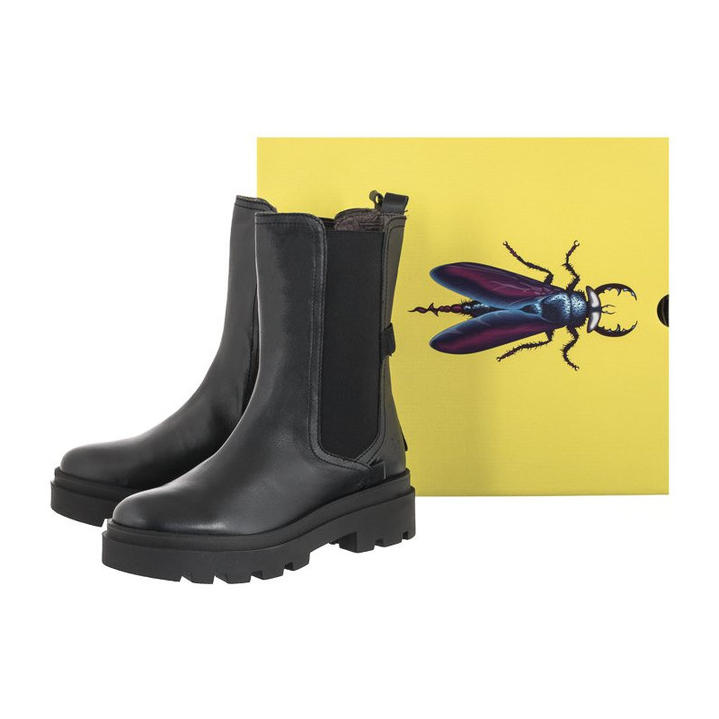 FLY London Judy Nappa Black P144819000 (FL354-a) batai