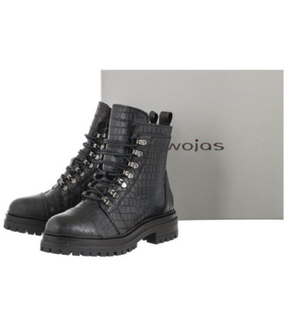Wojas Czarne 64021-51 (WO34-a) boots