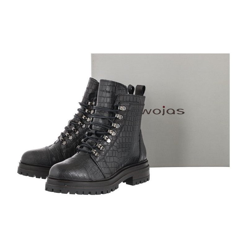 Wojas Czarne 64021-51 (WO34-a) boots