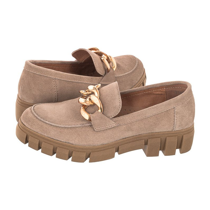 Nessi Beżowe 21085 W1 (NE247-a) shoes