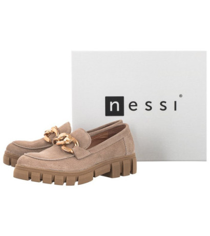 Nessi Beżowe 21085 W1 (NE247-a) shoes