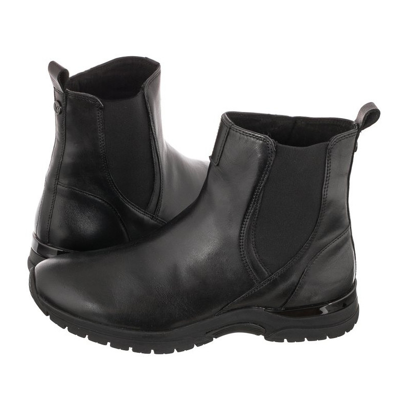 Caprice Czarne 9-25450-27 022 Black Nappa (CP292-a) batai