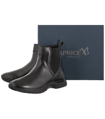 Caprice Czarne 9-25450-27 022 Black Nappa (CP292-a) kurpes