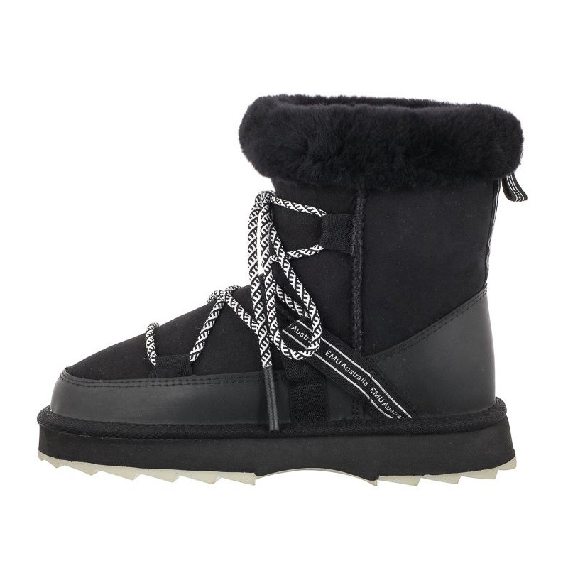 EMU Australia Blurred Black W12641 (EM381-a) shoes