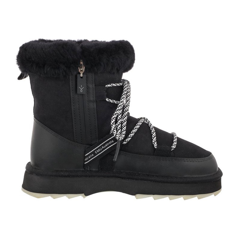 EMU Australia Blurred Black W12641 (EM381-a) kurpes