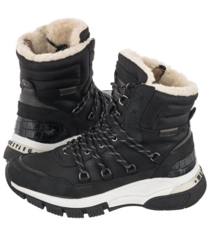 Mustang Czarne 49C0054 (MU432-a) shoes
