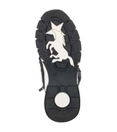 Mustang Czarne 49C0054 (MU432-a) shoes