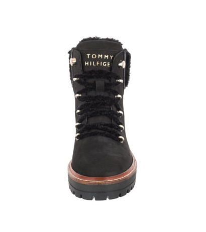 Tommy Hilfiger Outdoor Flat Boot Black FW0FW05944 BDS (TH323-b) zābaki