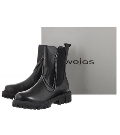 Wojas Czarne 55064-51 (WO62-a) kurpes