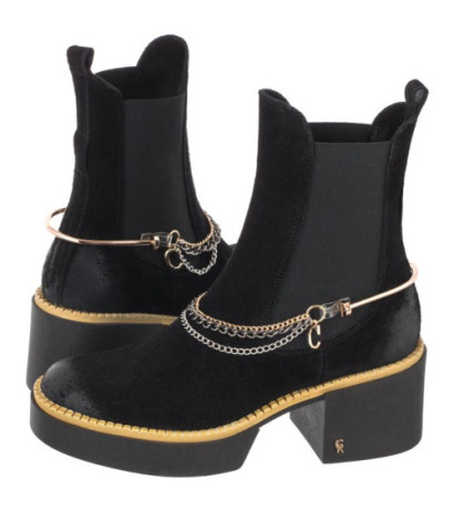 Carinii Czarne B7720-H20-000-000-000 (CI638-a) kurpes