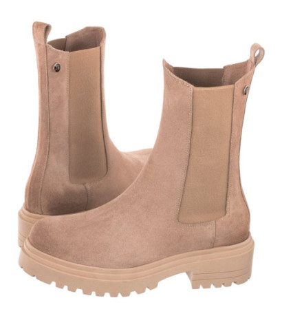 Carinii Beżowe B5952-O17-000-000-E23 (CI642-a) kurpes