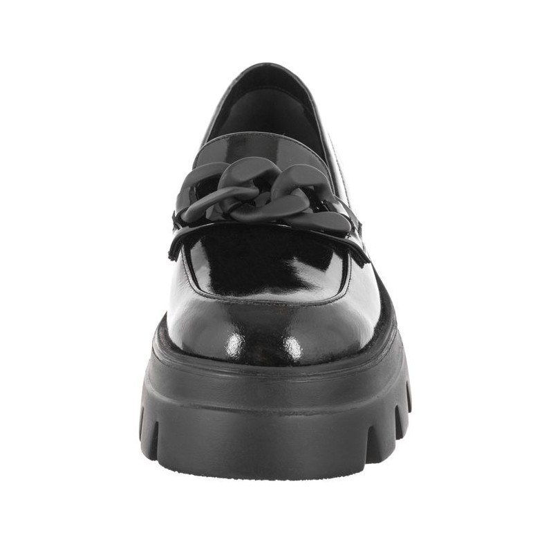 Carinii Czarne Lakierowane B7624-070-000-000-000 (CI644-a) bateliai