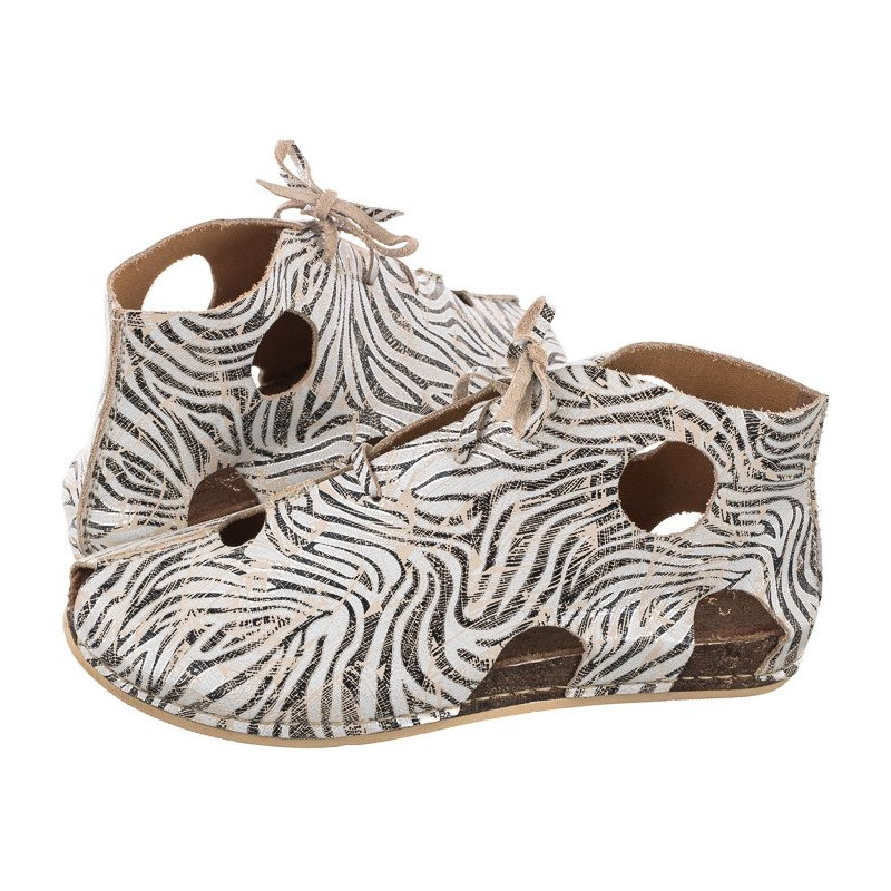 Maciejka Beżowe/Czarne 03426-22/00-6 (MA853-a) batai