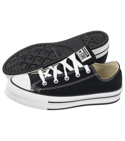 Converse CT All Star Eva Lift OX Black/White/Black 272857C (CO514-b) kingad