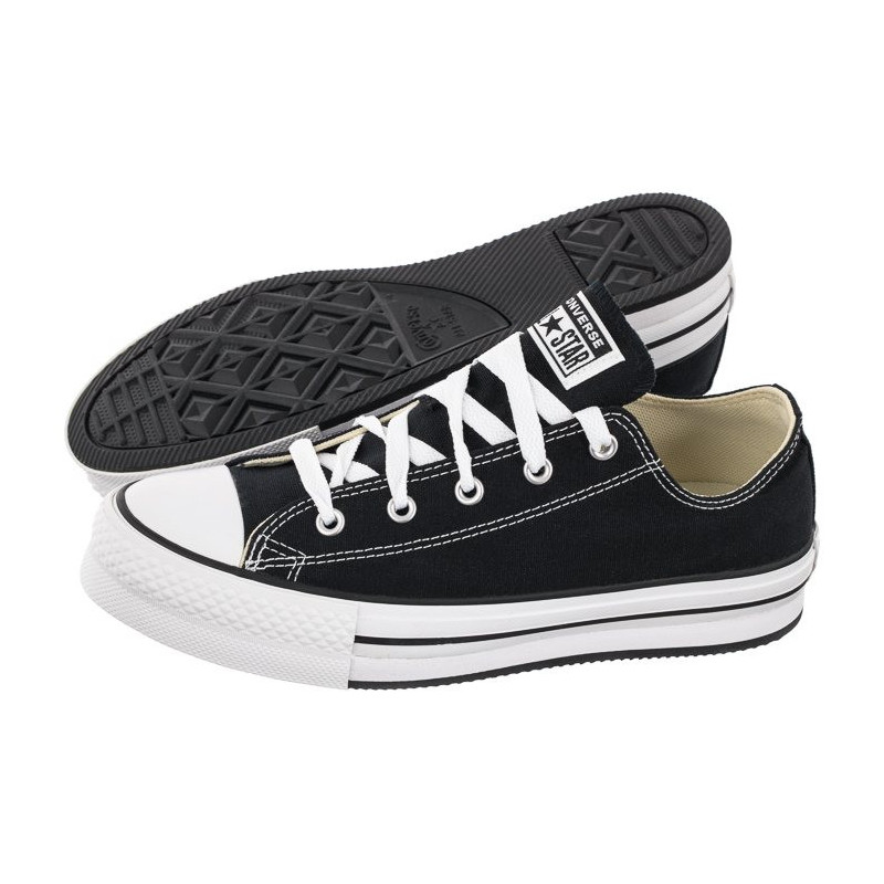 Converse CT All Star Eva Lift OX Black/White/Black 272857C (CO514-b) apavi
