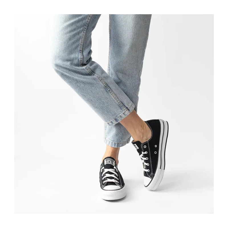 Converse CT All Star Eva Lift OX Black/White/Black 272857C (CO514-b) apavi