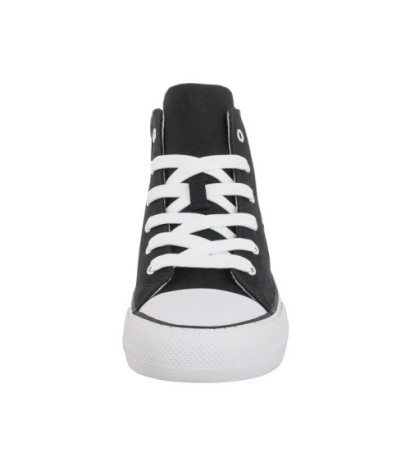 Tommy Hilfiger High Top Lace-Up Sneaker Black T3A4-32119-0890 999 (TH413-a) bateliai