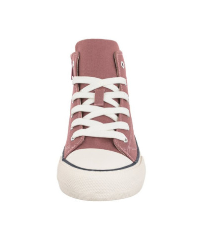 Tommy Hilfiger High Top Lace-Up Sneaker Antique Rose T3A4-32119-0890 303 (TH413-b) bateliai