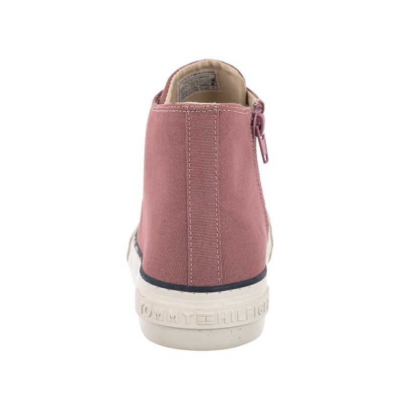 Tommy Hilfiger High Top Lace-Up Sneaker Antique Rose T3A4-32119-0890 303 (TH413-b) shoes