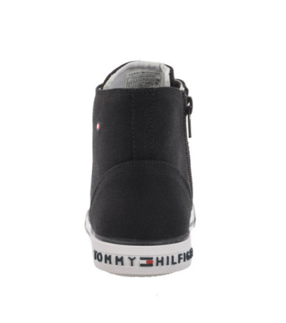 Tommy Hilfiger High Top Lace-Up Sneaker Black T3X4-32209-0890 999 (TH422-b) shoes