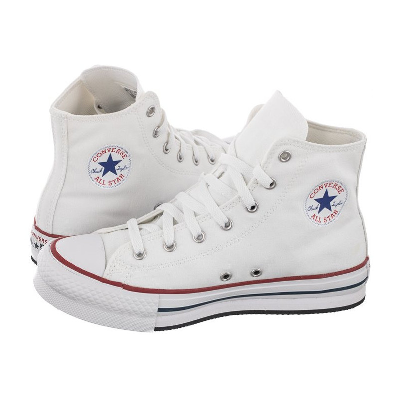 Converse CT All Star Eva Lift Hi White/Garnet/Navy 272856C (CO521-a) apavi