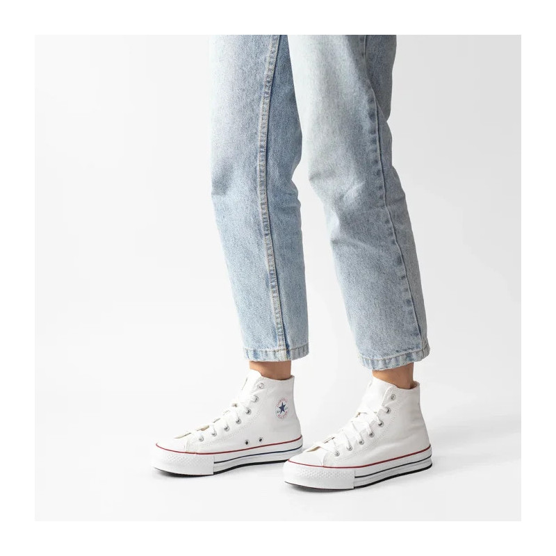 Converse CT All Star Eva Lift Hi White/Garnet/Navy 272856C (CO521-a) kingad