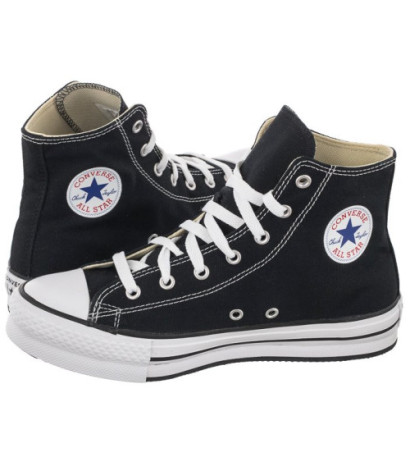 Converse CT All Star Eva Lift Hi Black/White/Black 272855C (CO521-b) bateliai
