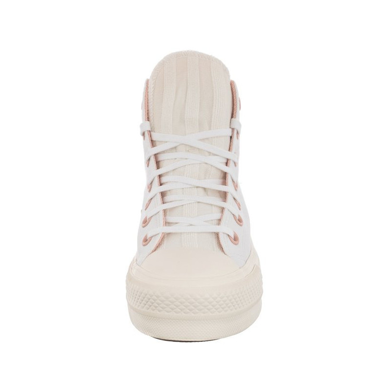 Converse CT All Star Lift Hi White/Egret/Pink Clay 572709C (CO531-a) shoes