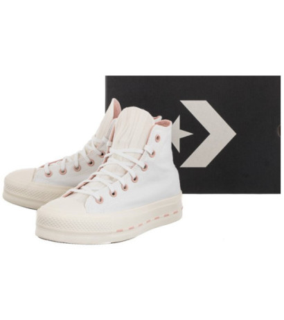 Converse CT All Star Lift Hi White/Egret/Pink Clay 572709C (CO531-a) kingad