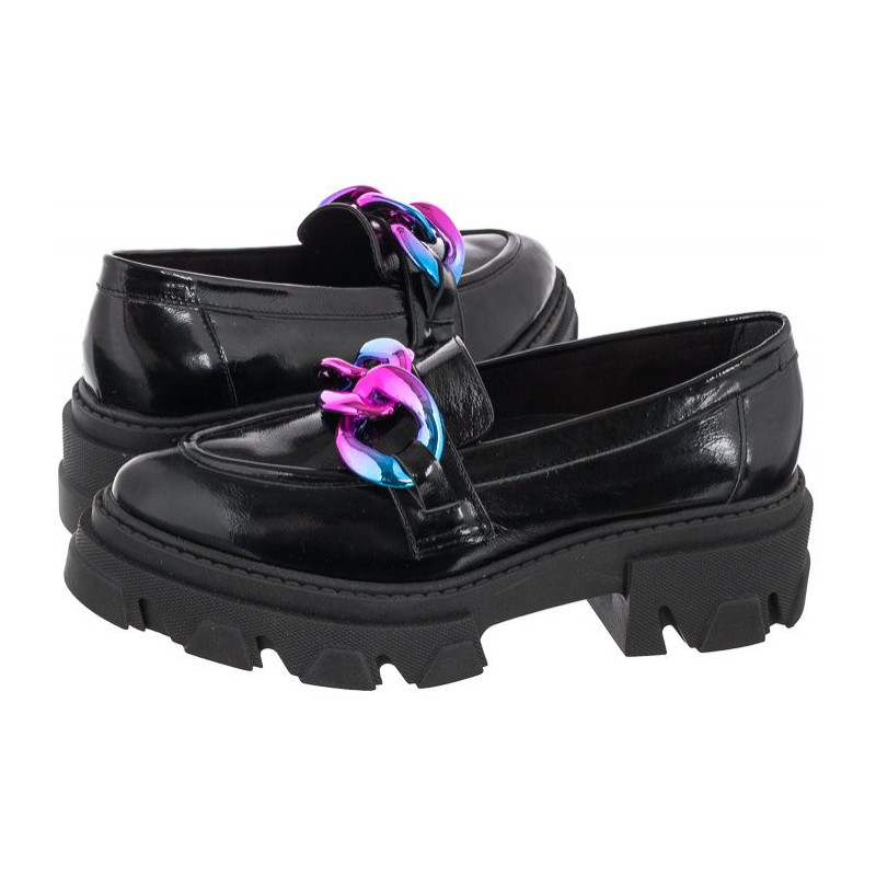 Carinii Czarne B8106/M-070-000-000-F22 (CI648-a) kurpes