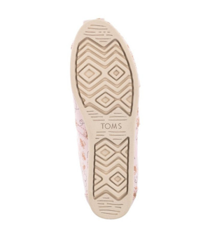 Toms Alpargata Barely Pink Foil Bee Mine Print 10017801 (TS20-a) sportiniai bateliai