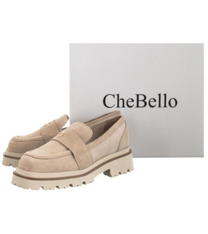 CheBello Beżowe 2867-084-000-PSK-S194 (CH98-a) shoes