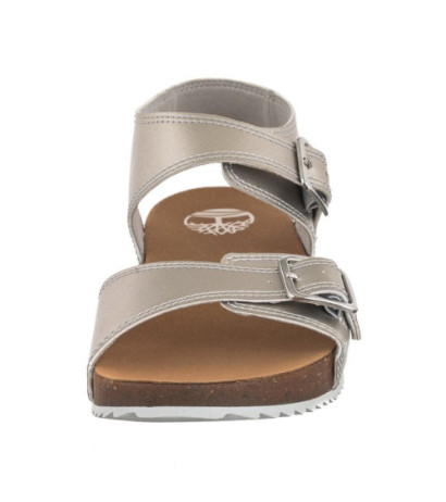 Timberland Castle Island Backstrap Silver Metallic 0A4341 040 (TI97-a) sandales