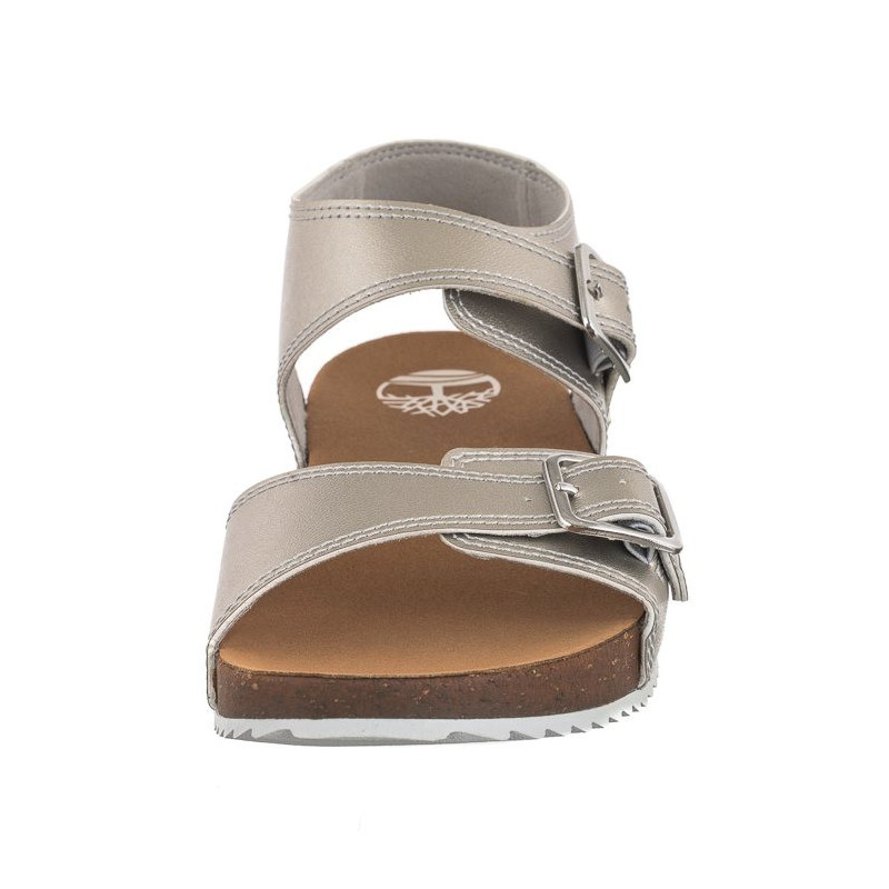 Timberland Castle Island Backstrap Silver Metallic 0A4341 040 (TI97-a) sandales